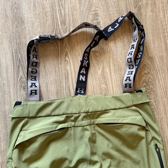 Alaskan HardGear by Duluth Trading Co. Men’s Overalls, Green & Black, Large - Picture 4 of 9